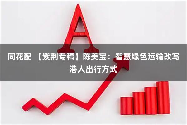 同花配 【紫荆专稿】陈美宝：智慧绿色运输改写港人出行方式