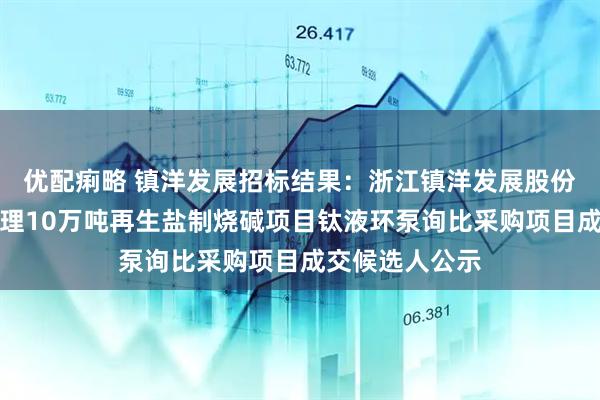 优配痢略 镇洋发展招标结果：浙江镇洋发展股份有限公司年处理10万吨再生盐制烧碱项目钛液环泵询比采购项目成交候选人公示