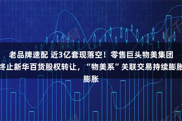 老品牌速配 近3亿套现落空！零售巨头物美集团终止新华百货股权转让，“物美系”关联交易持续膨胀
