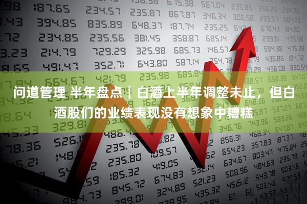 问道管理 半年盘点｜白酒上半年调整未止，但白酒股们的业绩表现没有想象中糟糕